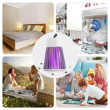 Load image into Gallery viewer, Mosquito Killer Lamp Trap Machine with UV LED Light Electric Shock for Insects USB Powered Plug in The Plug - Gardino