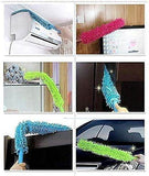 Load image into Gallery viewer, Foldable Microfiber Fan Cleaning Duster Flexible Fan mop for Quick and Easy Cleaning of Home, Kitchen, Car, Ceiling, and Fan Dusting Brush with Long Rod, Multicolour - Gardino