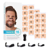 Load image into Gallery viewer, Magnetic Nasal Strips | Anti-Snoring Nose Clip (Pack of 15) for Better Breathing Gardino