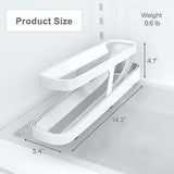 Load image into Gallery viewer, 2-Tier Rolling Egg Dispenser | Space-Saving &amp; Durable Polypropylene Egg Storage | Holds 12-14 Eggs with Gravity-Fed Design Gardino