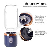 Load image into Gallery viewer, Ultimate Portable USB Blender 6 blade – Fresh Smoothies Anytime, Anywhere (400ML) Gardino