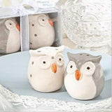 Load image into Gallery viewer, Gardino Delightful Ceramic Owl Salt and Pepper Shakers Set - Add a Touch of Fun to Your Dining Table Gardino