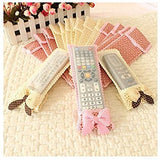 Load image into Gallery viewer, 3Pc Remote Cover Set – Bow Knot Dust Covers for TV, AC, DTH, D2H, and More Gardino