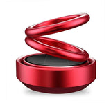 Load image into Gallery viewer, Solar-Powered Car Aroma Diffuser - 360° Double Ring Rotating Car Perfume Air Freshener Gardino