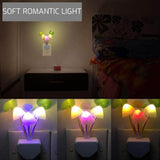 Load image into Gallery viewer, Gardino Led Green Nature Lamp Automatic Sensor Color Changing Mushroom Night Lights- Multi Color Changing Effect- for Kids Adults Stocking Stuffers Ideas Birthday Gift(Pack of 2) - Gardino