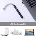 Load image into Gallery viewer, Electronic Long Matches For Candles Refillable Stove Grill Lighter Kitchen Gas Lighter Stick Camping BBQ Arc Lighter - Gardino