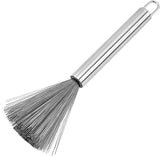 Load image into Gallery viewer, Steel Scrubber Brush with Handle for Kitchen, Pan, Pot, Wok, and Dishes Cleaning Gardino