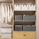 Load image into Gallery viewer, Gardino Collapsible Fabric Storage Cubes Organizer with Handles Foldable Storage Baskets for Organizing Toys, Books, Shelves, Closet, Large Storage Box with Handles - Gardino