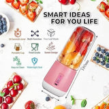 Load image into Gallery viewer, Ultimate Portable USB Blender 6 blade – Fresh Smoothies Anytime, Anywhere (400ML) Gardino