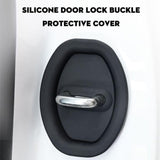 Load image into Gallery viewer, Silicone Car Door Latch Protective Covers – Waterproof Thickened Door Lock Buckle Guard for Silent Shock Absorption &amp; Scratch Protection – Universal Fit for Cars (Pack of 4)