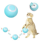 Load image into Gallery viewer, Smart LED 360° Cat Toy Ball | Rechargeable Interactive &amp; Obstacle-Avoiding Fun for Cats | LED Light-Up Automatic Rotating Toy for Cats - Gardino