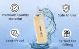 Load image into Gallery viewer, Nice Water Bottle BPA-Free with Glass Inner Liner &amp; Plastic Shell – 400ml, Portable &amp; Multicolor | Perfect for School, Gym, Office, Home Gardino