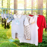 Load image into Gallery viewer, Elastic Clothes Drying Rope with Clips, Non-Slip Clothesline for Indoor and Outdoor Use (Pack of 2) Gardino