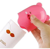 Load image into Gallery viewer, Portable Cartoon Animal Toothbrush Holder - Travel &amp; Bathroom Storage (Pack of 2) Gardino