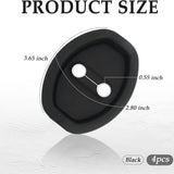 Load image into Gallery viewer, Silicone Car Door Latch Protective Covers – Waterproof Thickened Door Lock Buckle Guard for Silent Shock Absorption &amp; Scratch Protection – Universal Fit for Cars (Pack of 4)