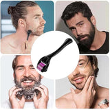 Load image into Gallery viewer, GARDINO Derma roller For Hair And Beard Regrowth 540 Micro 0.5mm Titanium Alloy Needles Reduces Hair Fall &amp; Stimulates Hair Follicles, Safe and Effective Easy to use Gardino