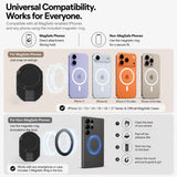 Load image into Gallery viewer, Pocket 3-in-1 Magnetic Mobile Stand with Suction Cup – 360° Rotatable Foldable Phone Holder for Desk, Gym, Vlogging &amp; Content Creation – MagSafe Compatible for All Smartphones