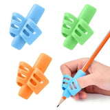 Load image into Gallery viewer, 3Pcs Pencil Holder Set – Finger Grip for Kids, Perfect for Handwriting Beginners (Ages 3+), Multi-Color Gardino