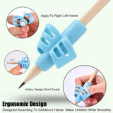 Load image into Gallery viewer, 3Pcs Pencil Holder Set – Finger Grip for Kids, Perfect for Handwriting Beginners (Ages 3+), Multi-Color Gardino
