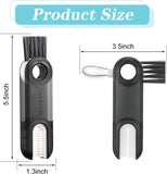 Load image into Gallery viewer, 3 in 1 Cup Lid Gap Cleaning Brush, Bottle lid Cleaning Brush, Tiny Bottle Cup Lid Straw Cleaner Tools (2Pcs, Multi Color) - Gardino