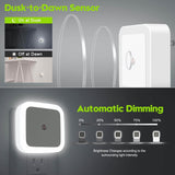 Load image into Gallery viewer, Smart Sensor Night Lamp with Automatic On/Off, Energy-Saving LED Light (0.5W) for Bedroom and Home - Gardino