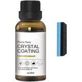 Load image into Gallery viewer, AutoGlow Crystal Coating for Car Plastic Parts with Applicator Sponge Plastic Renovation Coating Agent And Restorer for And Exterior (Pack of 2) Gardino