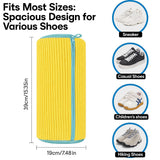 Load image into Gallery viewer, Shoe Washing Machine Bag – Microfiber Chenille Laundry Bag for Sneakers | Tear-Resistant, Zipper Protected &amp; Reusable Shoe Cleaner Pouch – Fits All Shoe Sizes Gardino