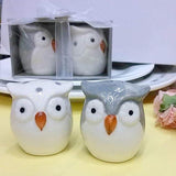Load image into Gallery viewer, Gardino Delightful Ceramic Owl Salt and Pepper Shakers Set - Add a Touch of Fun to Your Dining Table Gardino