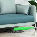 Load image into Gallery viewer, 2 in 1 Dehydrated Floor Cleaning Mop || Self-Wringing Floor Mop || 360 Rotatable Adjustable Cleaning Mop, || Microfiber Mop Wet and Dry for Bathroom/Offfice/Home/Outdoor (Green) - Gardino