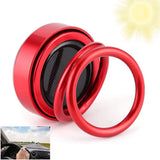 Load image into Gallery viewer, Solar-Powered Car Aroma Diffuser - 360° Double Ring Rotating Car Perfume Air Freshener Gardino