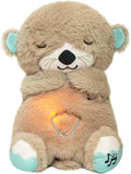 Load image into Gallery viewer, Baby Sound Machine Soothe Breathing Otter, Sensory Details Music Lights Rhythmic Breathing Motion Musical Baby Toy Plush for Newborns Gardino