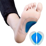 Load image into Gallery viewer, Silicone Gel Orthopedic Arch Support Pad for Heel Pain, Plantar Fasciitis &amp; Flat Feet, Pair Gardino