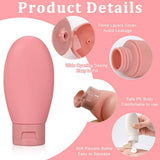Load image into Gallery viewer, 3Pcs Leak-Proof Travel Bottles (60ml) - Refillable Toiletry Containers with Lids for Easy Packing and Travel - Gardino