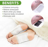 Load image into Gallery viewer, Herbal Adhesive Detox Foot Patch – Natural Cleansing Body &amp; Foot Pads for Relaxation &amp; Overnight Comfort