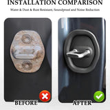 Load image into Gallery viewer, Silicone Car Door Latch Protective Covers – Waterproof Thickened Door Lock Buckle Guard for Silent Shock Absorption &amp; Scratch Protection – Universal Fit for Cars (Pack of 4)
