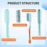 Load image into Gallery viewer, Self Cleaning Hair Brush Hairbrushes for Women Easy Clean Hair Brush, Massage Comb with Retractable Bristles One-pull Clean Anti Static Hair Brush Tools for All Hair Types (Pack Of 2) Gardino