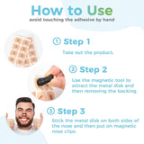 Load image into Gallery viewer, Magnetic Nasal Strips | Anti-Snoring Nose Clip (Pack of 15) for Better Breathing Gardino