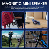 Load image into Gallery viewer, G200 Magnetic Bluetooth Speaker with RGB Light | Wireless Waterproof Speaker with 6–7H Playtime