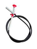 Load image into Gallery viewer, Stainless Steel Hair Catching Claw Drain Cleaner Tool, 5ft Spring Wire Dredge Stick for Kitchen and Bathroom Gardino