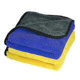 Load image into Gallery viewer, Microfiber Double-Layered Cleaning Cloth 40x40 cm – Extra Thick for Car, Bike, Auto Interiors &amp; Exteriors Gardino