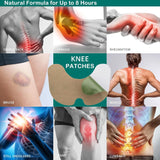 Load image into Gallery viewer, Herbal Knee Pain Relief Patch – Natural Chinese Heating Pads for Joint, Muscle &amp; Arthritis Pain – Quick Relief Plaster for Back, Knee &amp; Body Aches