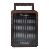 Load image into Gallery viewer, Wooden board with number grid and 'For Dream' branding on a white background