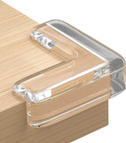 Load image into Gallery viewer, Transparent Silicone Corner Protector for Furniture | Baby Proofing Edge &amp; Corner Guards (Pack of 4) - Gardino