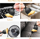 Load image into Gallery viewer, Multipurpose Cleaning Brush for Car Interior, AC Vents, Keyboard, and Gadgets Gardino