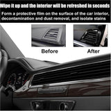 Load image into Gallery viewer, AutoGlow Crystal Coating for Car Plastic Parts with Applicator Sponge Plastic Renovation Coating Agent And Restorer for And Exterior (Pack of 2) Gardino