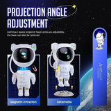 Load image into Gallery viewer, Astronaut Galaxy Projector with Remote Control - 360° Adjustable Timer Kids Astronaut Nebula Night Light, for Gifts,Baby Adults Bedroom, Gaming Room, Home and Party (Corded Electric) - Gardino