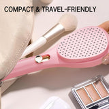 Load image into Gallery viewer, Retractable Hair Brush with Self-Cleaning Bristles - Ergonomic Handle, Anti-Static, Telescopic Design for All Hair Types and Wigs, One-Click Cleaning Hair Comb for Women and Men Gardino
