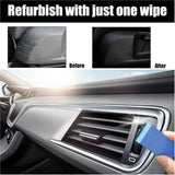 Load image into Gallery viewer, AutoGlow Crystal Coating for Car Plastic Parts with Applicator Sponge Plastic Renovation Coating Agent And Restorer for And Exterior (Pack of 2) Gardino