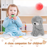 Load image into Gallery viewer, Baby Sound Machine Soothe Breathing Otter, Sensory Details Music Lights Rhythmic Breathing Motion Musical Baby Toy Plush for Newborns Gardino