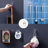 Load image into Gallery viewer, Self Adhesive Photo Frame Hooks - No Drilling, Heavy Duty Nail-Free Wall Hooks for Hanging Frames, Pictures &amp; Home Decor - Gardino